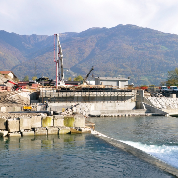 Impianto Idroelettrico di Darfo Boario Terme - Vallecamonica - SEMAT