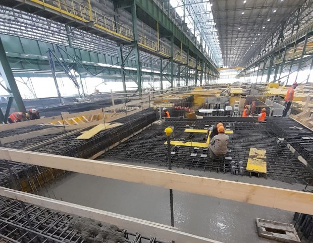 Opere edili per nuovo laminatoio Duferco